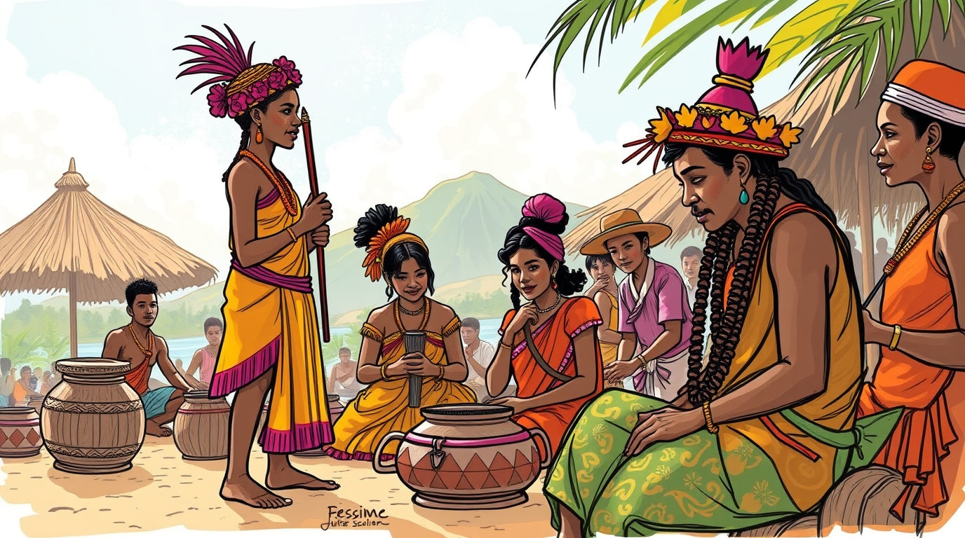 🔄 À La Réunion, des rites transformés : quand la tradition devient création