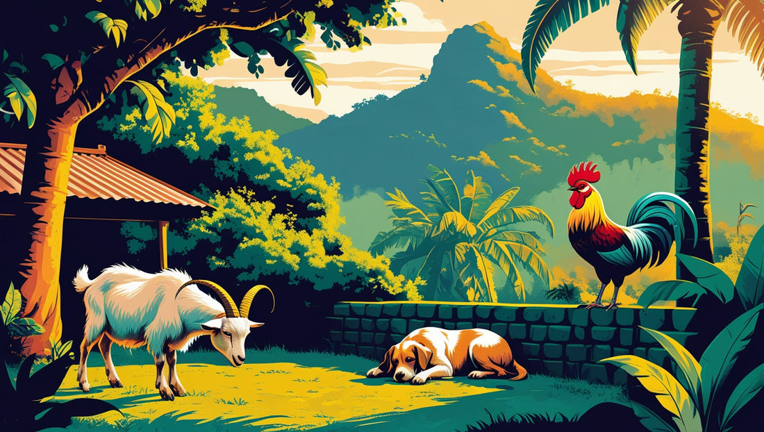 🐾 Chiens, cabris, coqs : ces animaux qui racontent La Réunion autrement