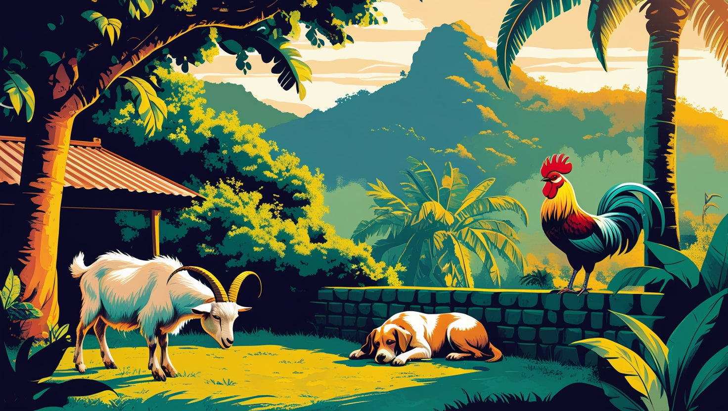 🐾 Chiens, cabris, coqs : ces animaux qui racontent La Réunion autrement