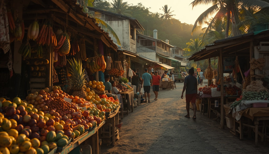 🧺 Comment les marchés façonnent-ils encore la vie locale à La Réunion ?