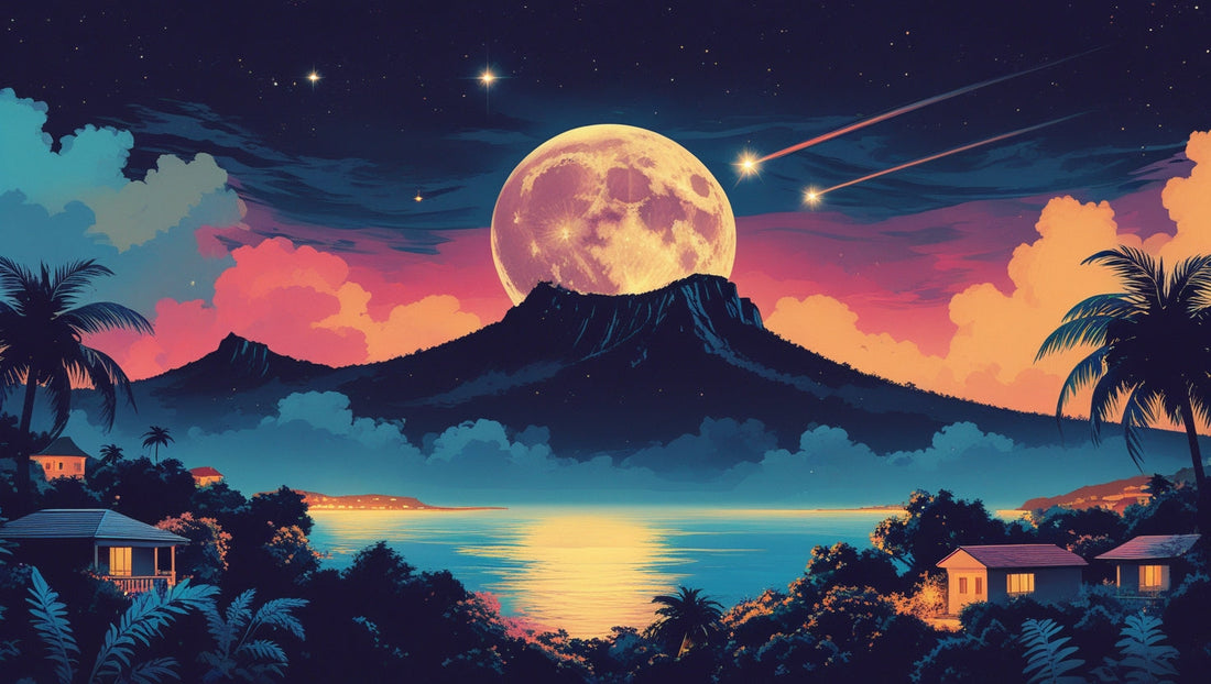 🌒 Éclipses, météores et lunes : quand le ciel parle à La Réunion