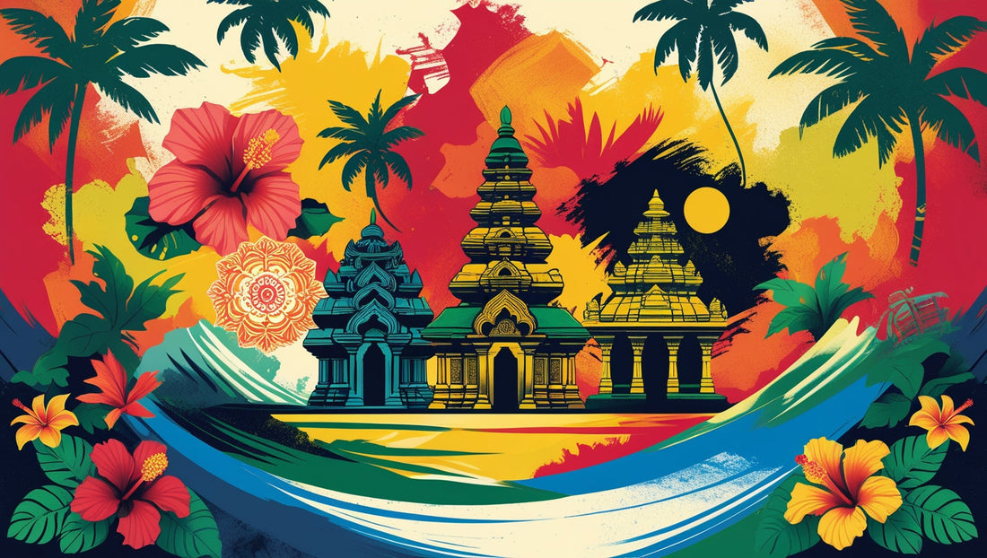 🌈 La Symbolique des Couleurs dans la Culture Réunionnaise : Héritages, Rituels et Identité