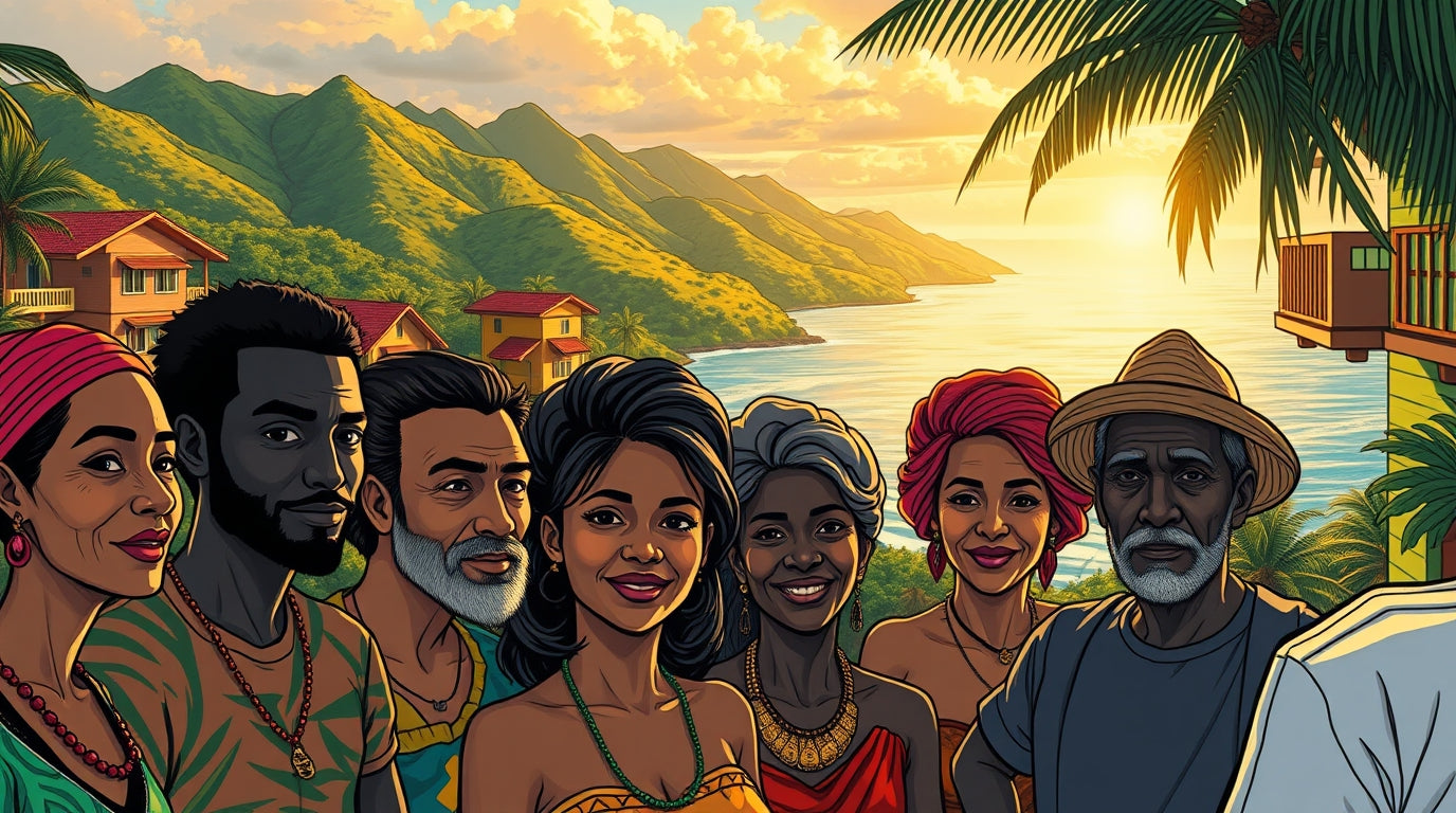 🌍 La construction culturelle d’une société multiculturelle insulaire : le cas de La Réunion