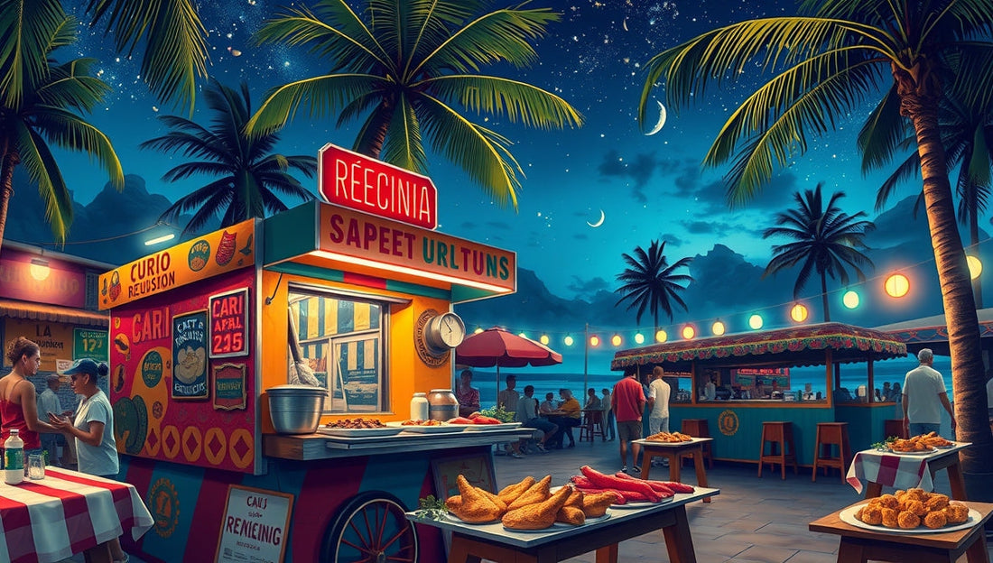 🍛 La cuisine de rue à La Réunion : roulottes, camions-bars et food trucks en pleine effervescence