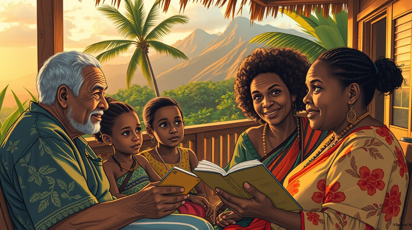 🌺 La mémoire familiale comme pilier de l’identité réunionnaise