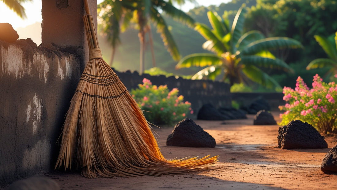 🥥 Le balai coco : objet modeste, héritage durable