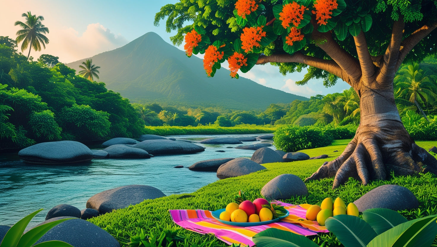 GRAN GUÈL -Le calendrier invisible de La Réunion : letchis, flamboyant