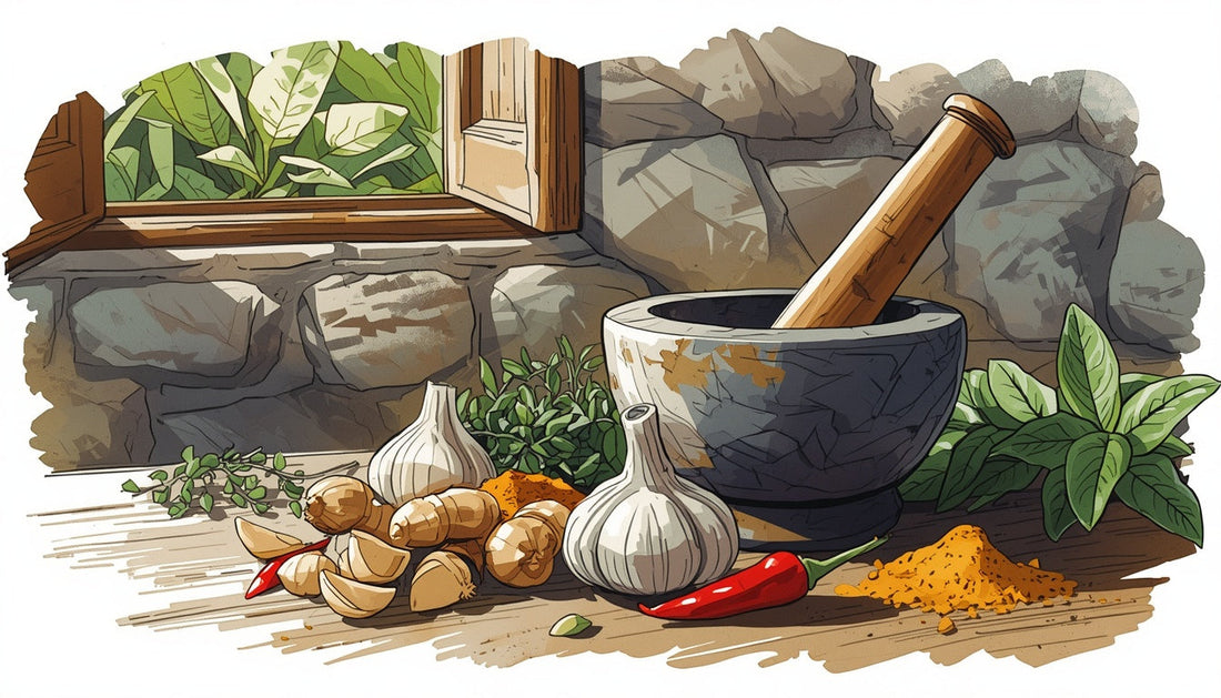 🪨 Le pilon réunionnais : pourquoi cet objet raconte beaucoup plus qu’une recette