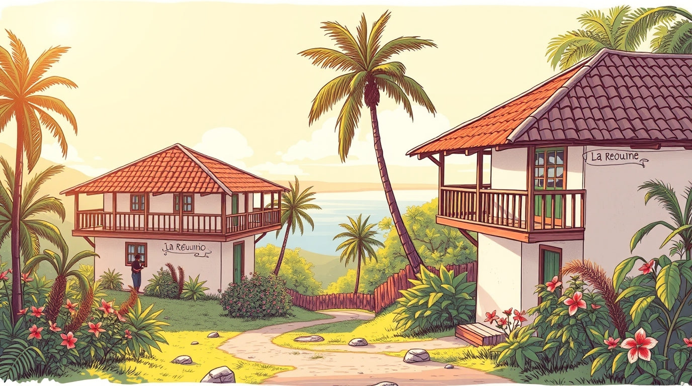 🏡 Le rapport aux voisins à La Réunion