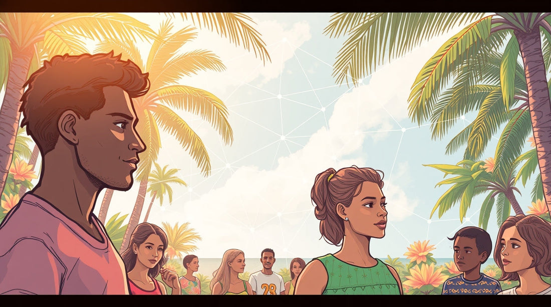 🕸️ Le “réseau” à La Réunion : un lien invisible qui structure la société