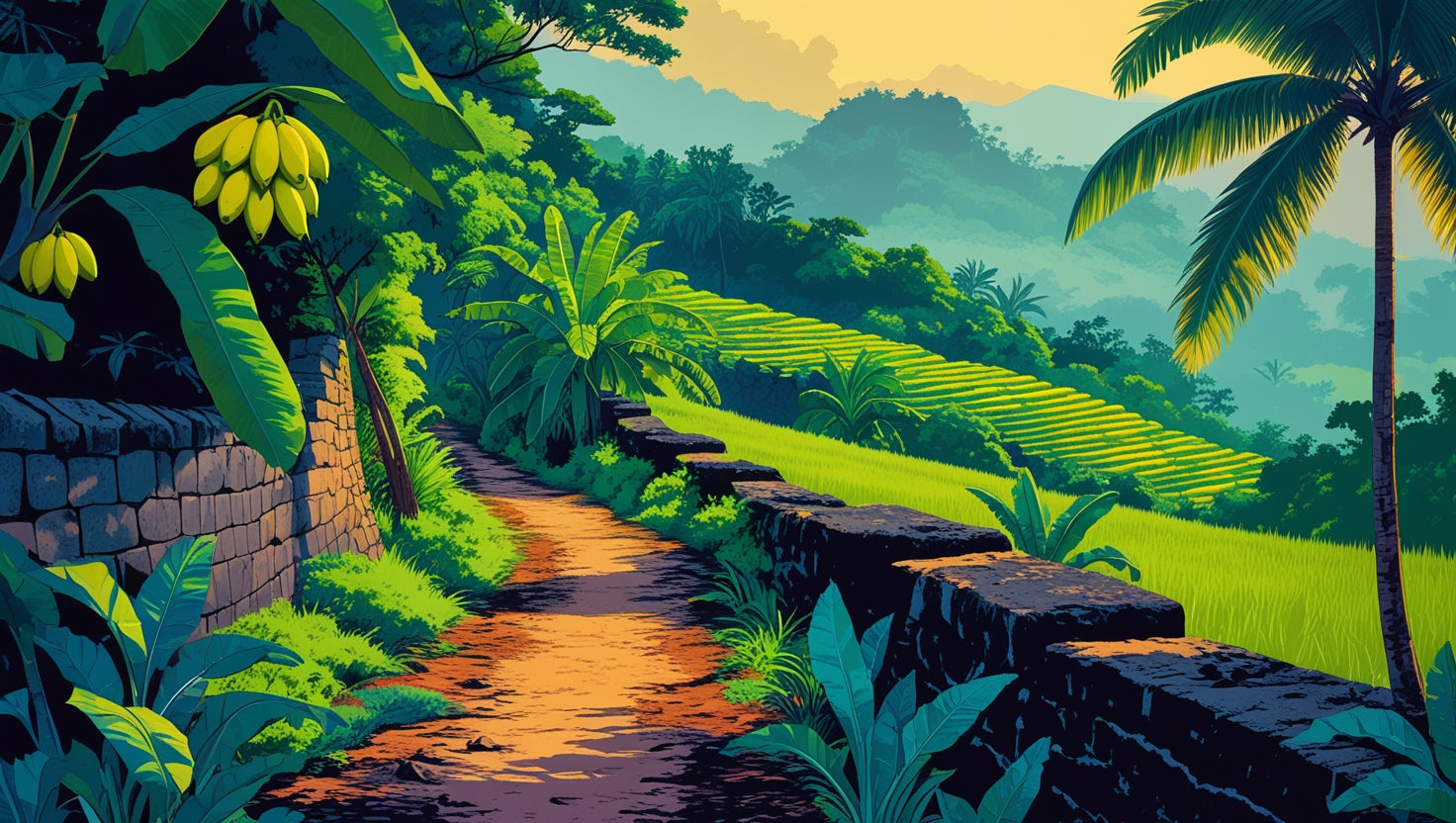 🥾 Le sentier réunionnais : chemin invisible, mémoire vivante