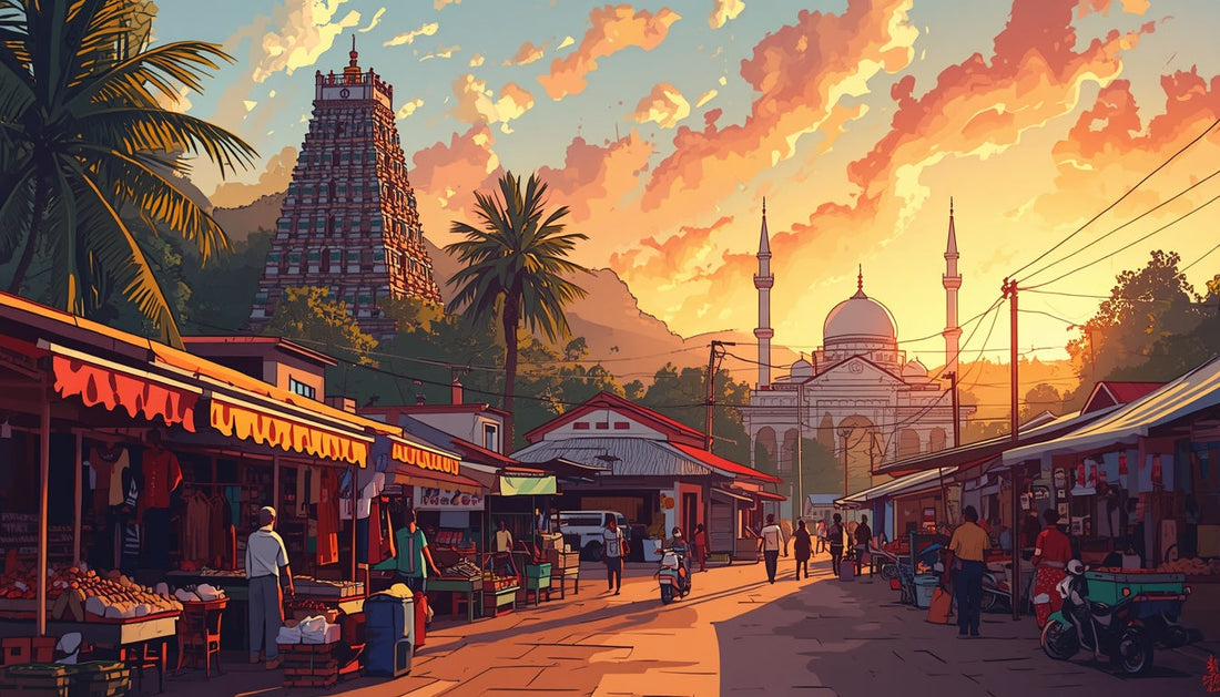🎧 Les ambiances sonores des marchés, temples, mosquées et églises : la bande-son secrète de La Réunion