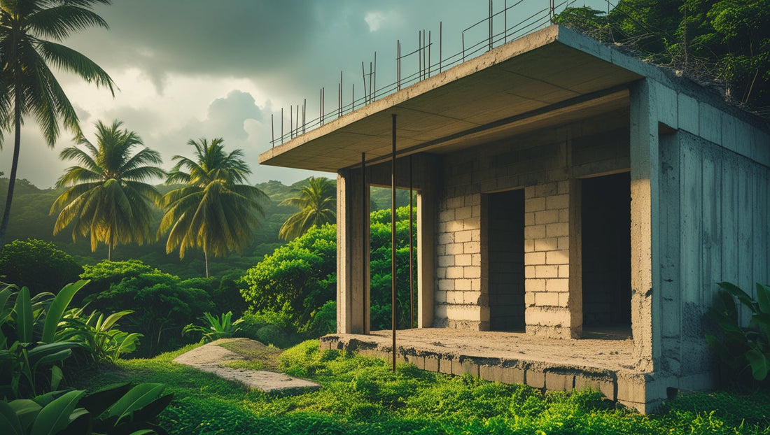 🧱 Les chantiers inachevés : quand le béton devient un marqueur culturel à La Réunion