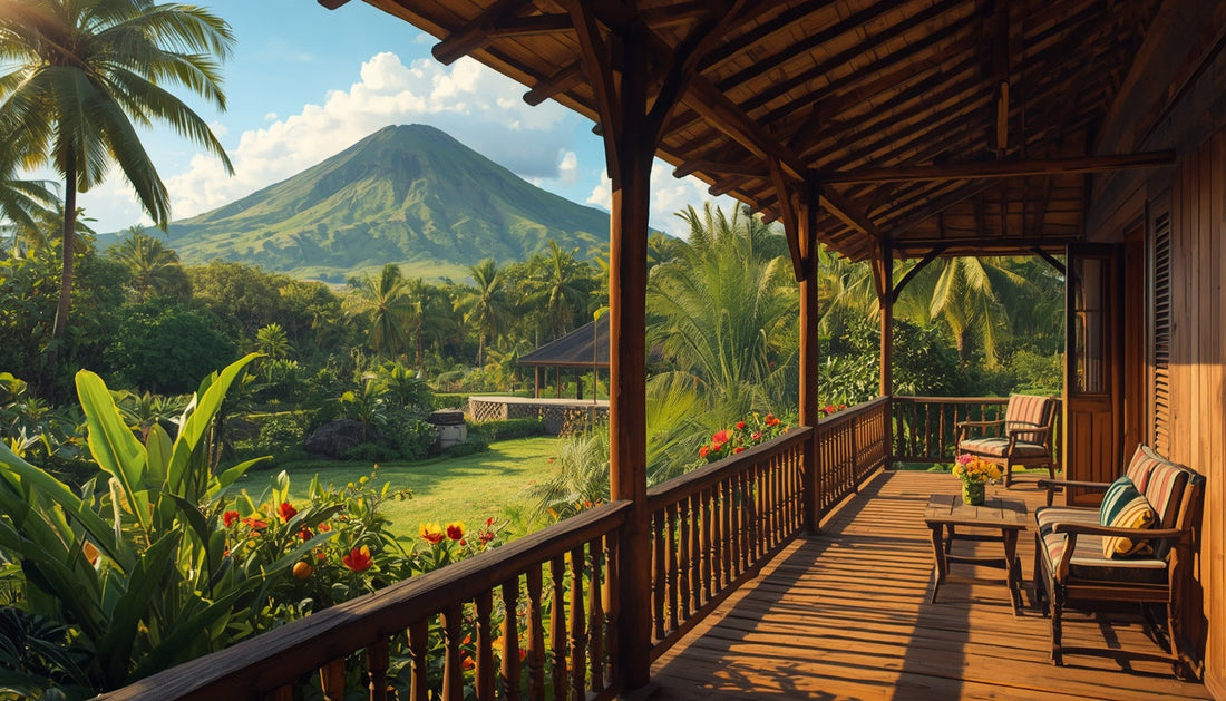 🏡 Les cours, les varangues et les jardins : ces espaces qui racontent l'âme de La Réunion