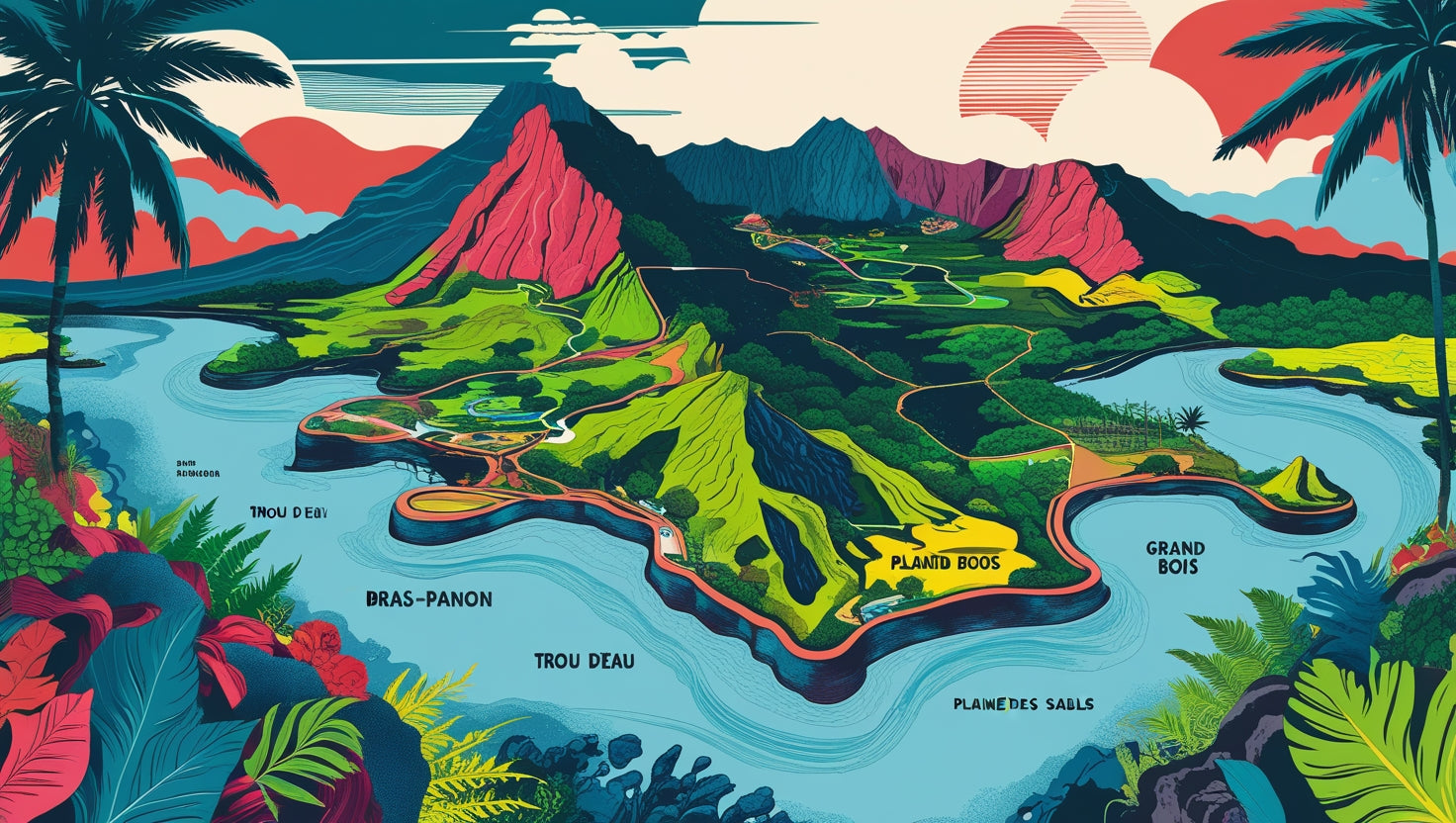 🗺️ Les noms de lieux à La Réunion : une géographie racontée par la mémoire collective