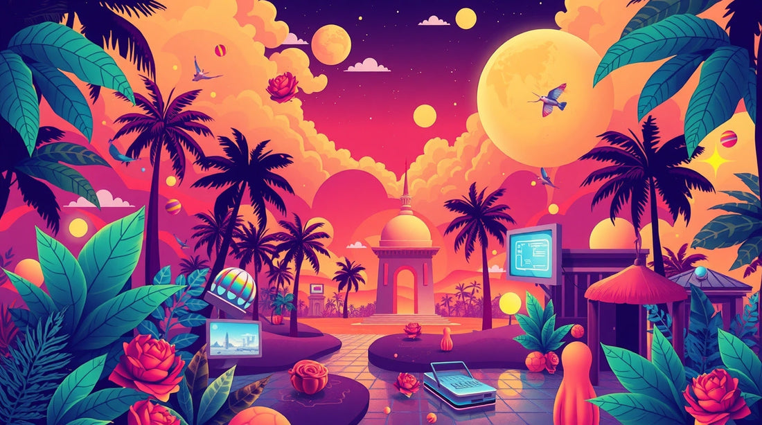 🌐 Les nouvelles pratiques culturelles numériques : comment les Réunionnais réinventent leur culture dans le monde virtuel 🌺