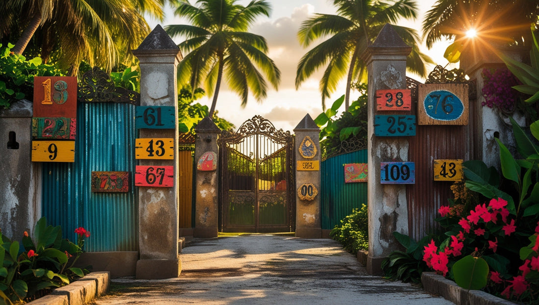 🔢 Les numéros de case à La Réunion : quand les plaques racontent une histoire