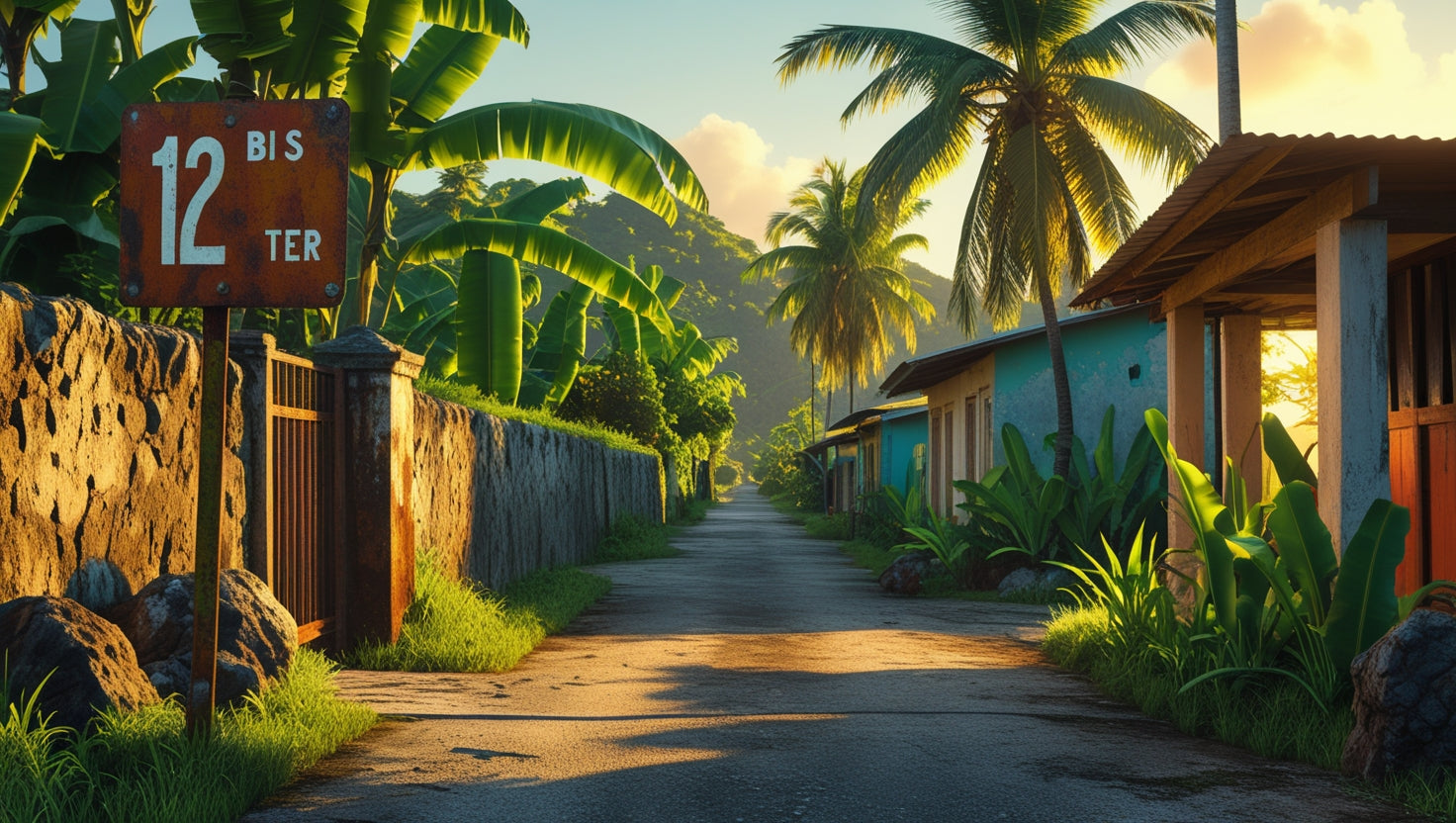 🏡 Les numéros de rue improbables à La Réunion : une logique différente du cadastre métropolitain