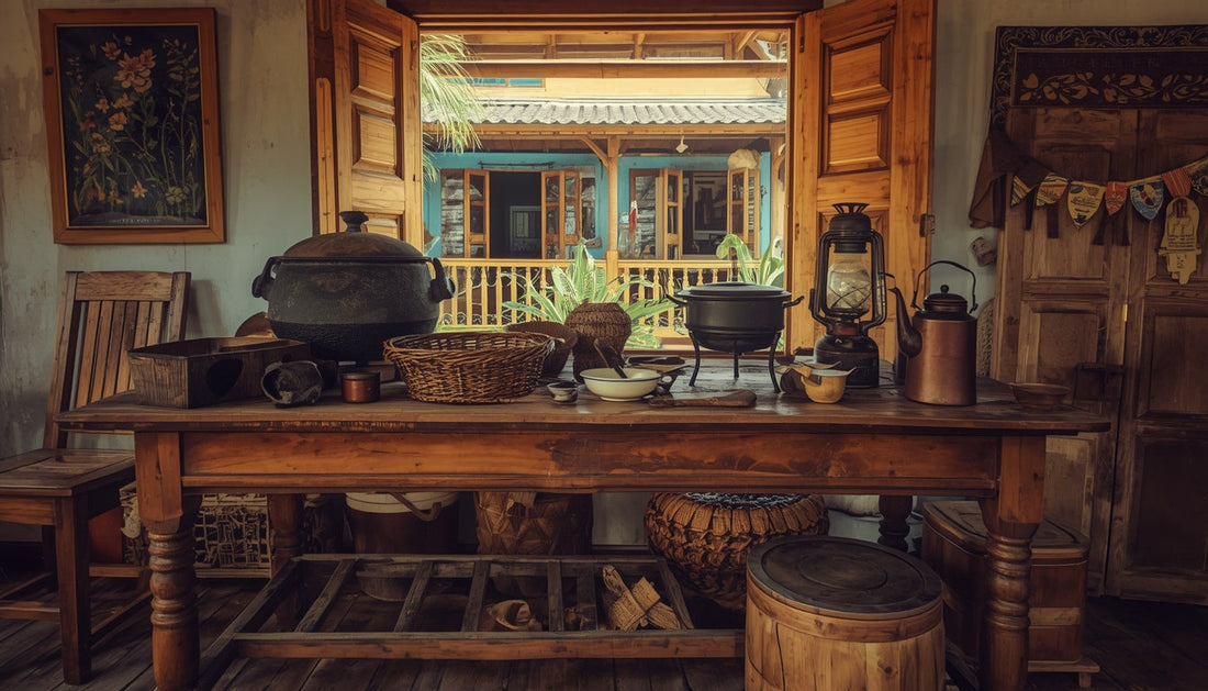 🏺 Les objets fabriqués localement qui racontent une époque 🌺