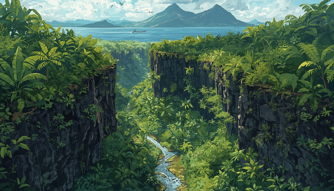 🌿 Les ravines : ces lignes invisibles qui organisent le territoire réunionnais