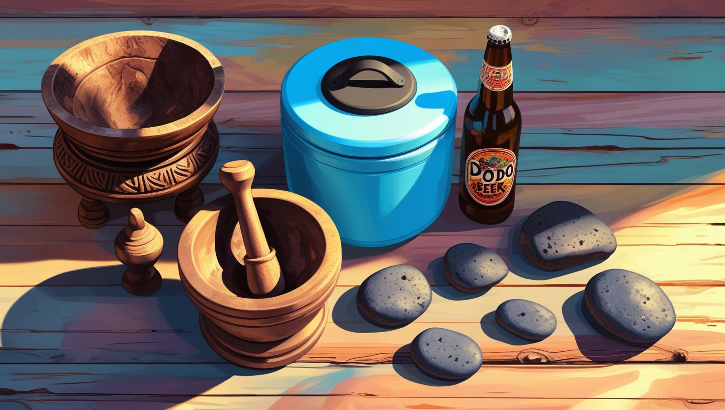 🪨 Pilon, marmite et Dodo : les objets du quotidien réunionnais, témoins silencieux d’une culture vivante