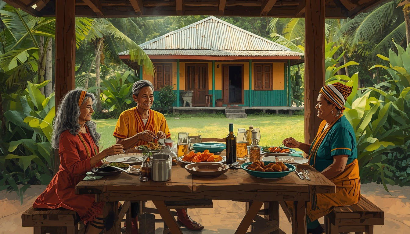 👨👩👧 Pourquoi certaines traditions familiales survivent sans jamais être écrites à La Réunion