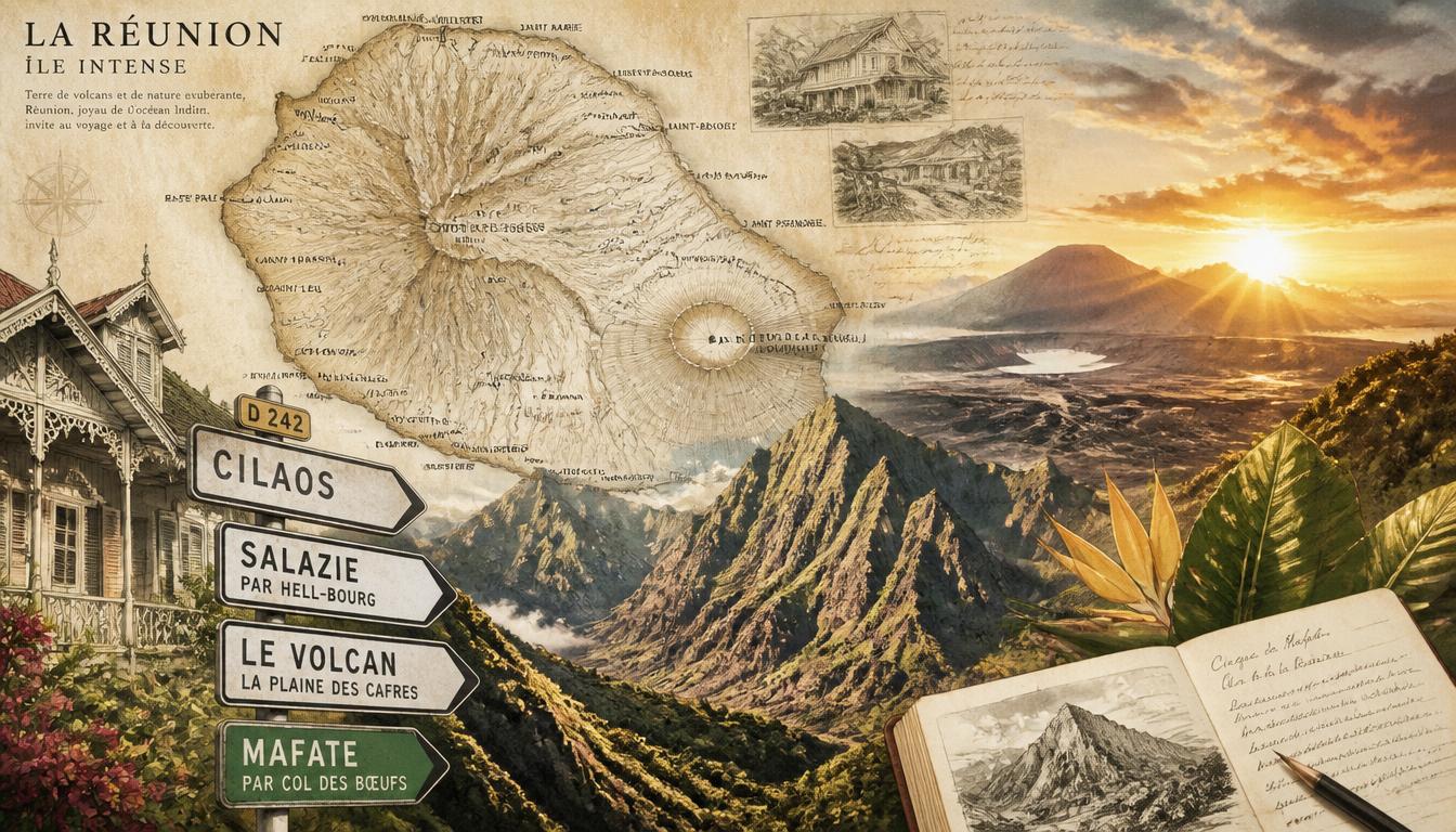 🗺️ Pourquoi les noms de lieux à La Réunion racontent l'histoire de l'île