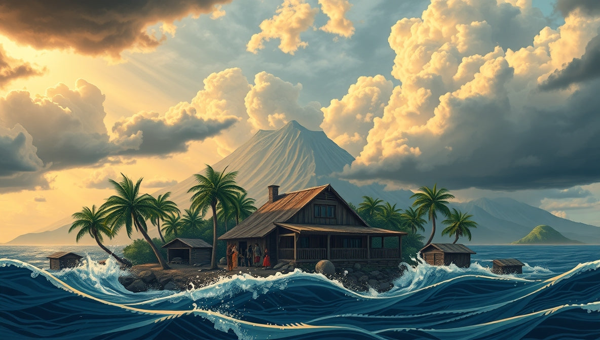 🌪️ Quand la nature frappe : les catastrophes qui ont façonné La Réunion
