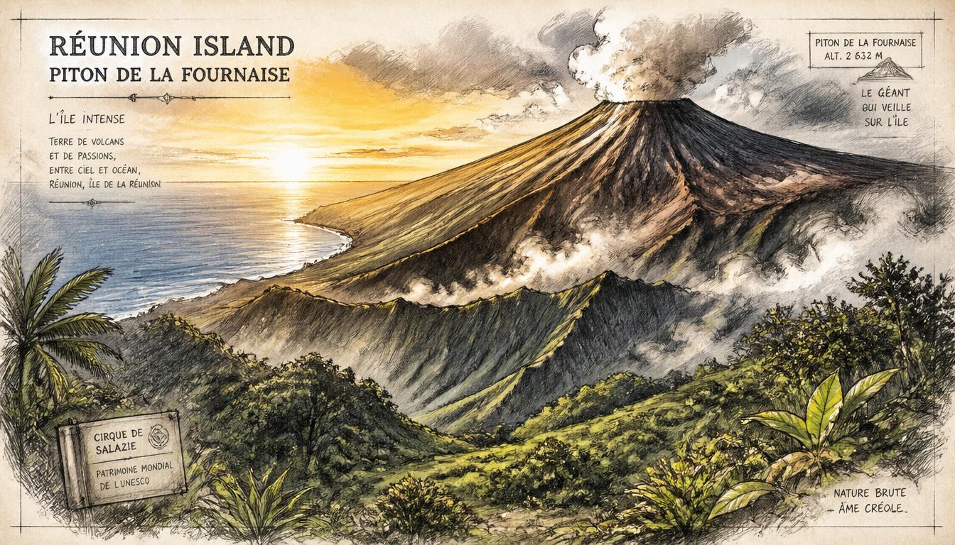 🌋 Vivre sur une île volcanique : quel impact sur la culture réunionnaise ?