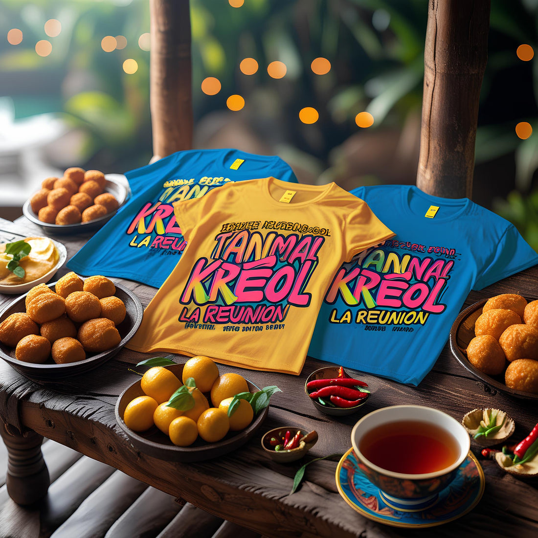 NOUT ZISTOIR, NOUT KILTIR - Des t-shirt qui en dit long sur La Réunion (974) berceau du Métissage