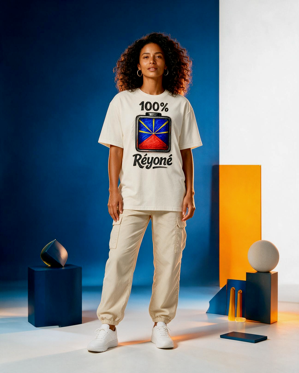 GRAN GUÈL - 100%  La Réunion - T-Shirt unisexe - "100% RÉYONÉ"