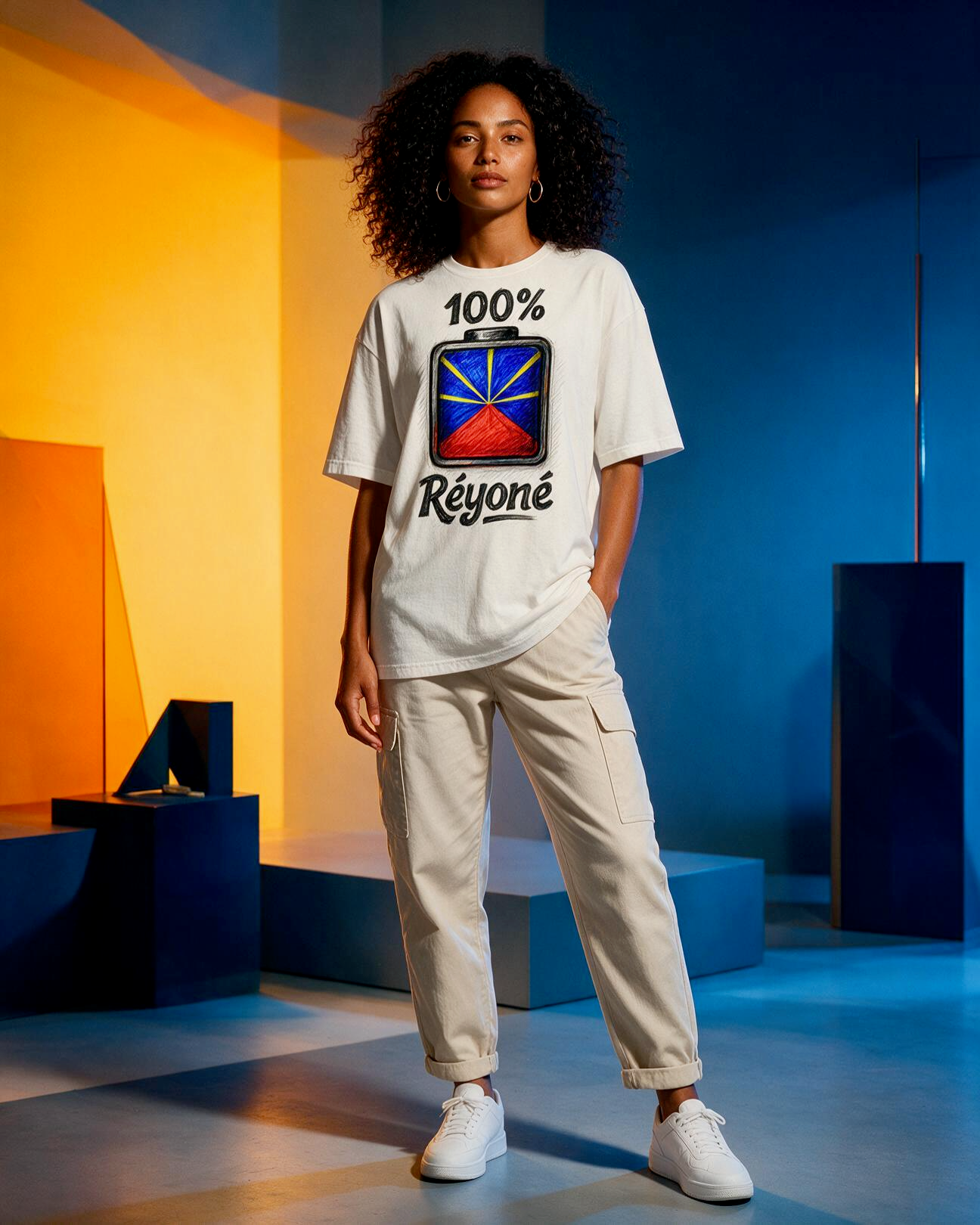 GRAN GUÈL - 100%  La Réunion - T-Shirt unisexe - "100% RÉYONÉ"