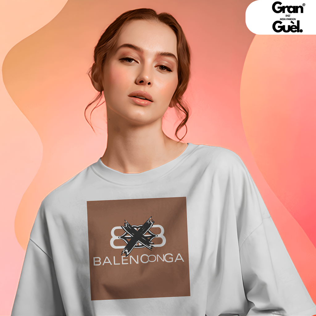 GG - KRÉOL ICONIK - T-Shirt Unisexe - Imprimé "BALENCONGA"
