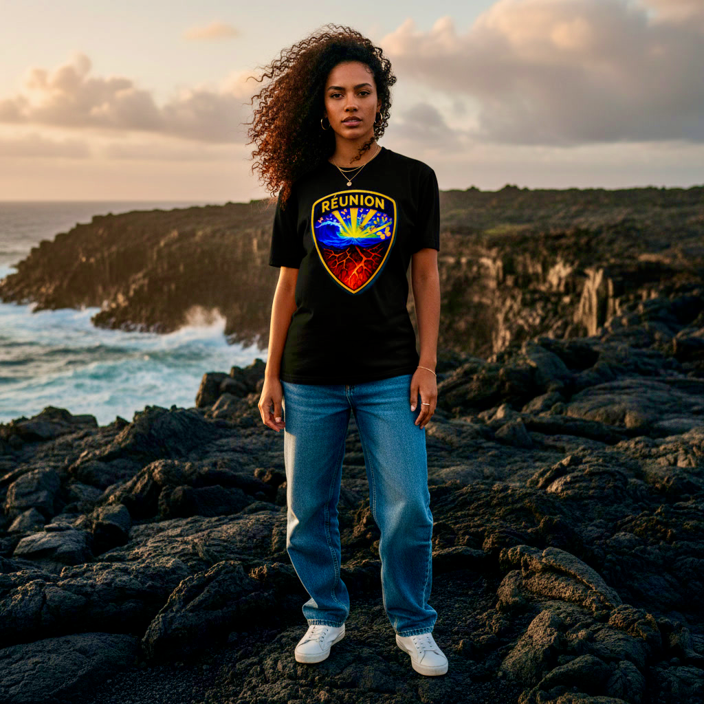 GRAN GUÈL - 100%  La Réunion - T-Shirt unisexe - "RÉUNION (6)"