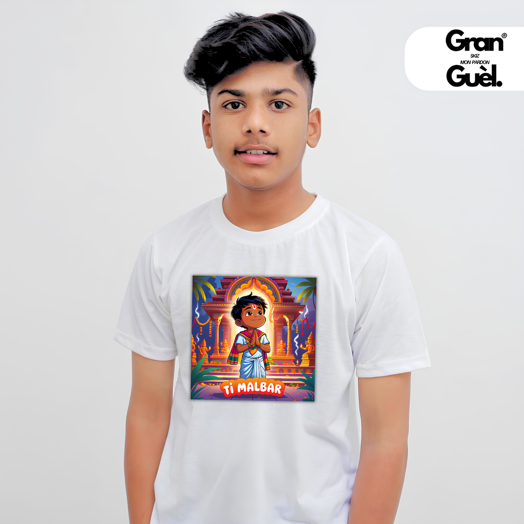 GG - 100% MALBAR - T-Shirt unisexe - Imprimé "TI MALBAR"