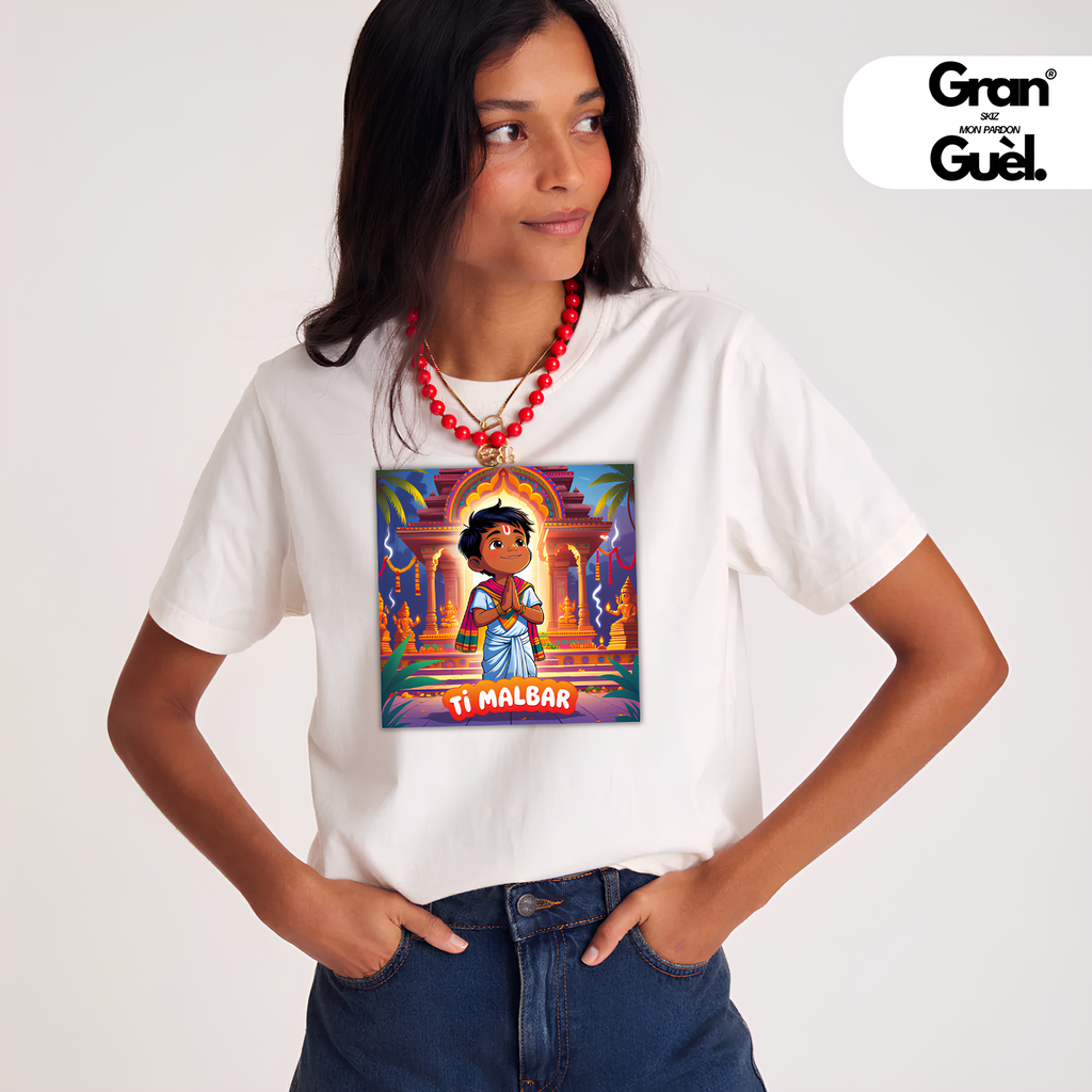 GG - 100% MALBAR - T-Shirt unisexe - Imprimé "TI MALBAR"
