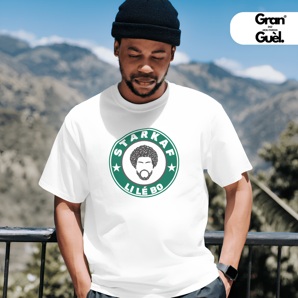 GG - KREOL FUN - T-Shirt unisexe - Imprimé "STARKAF"