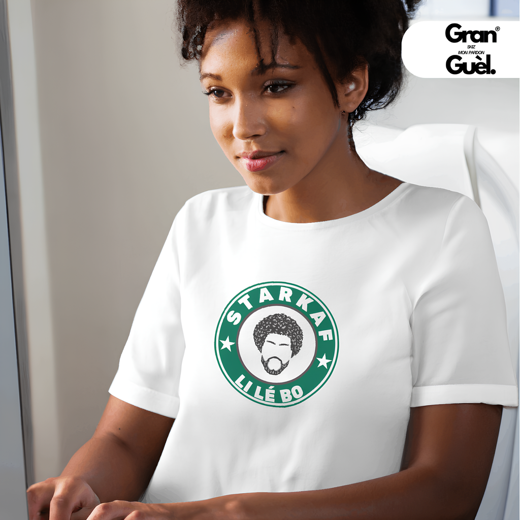 GG - KREOL FUN - T-Shirt unisexe - Imprimé "STARKAF"