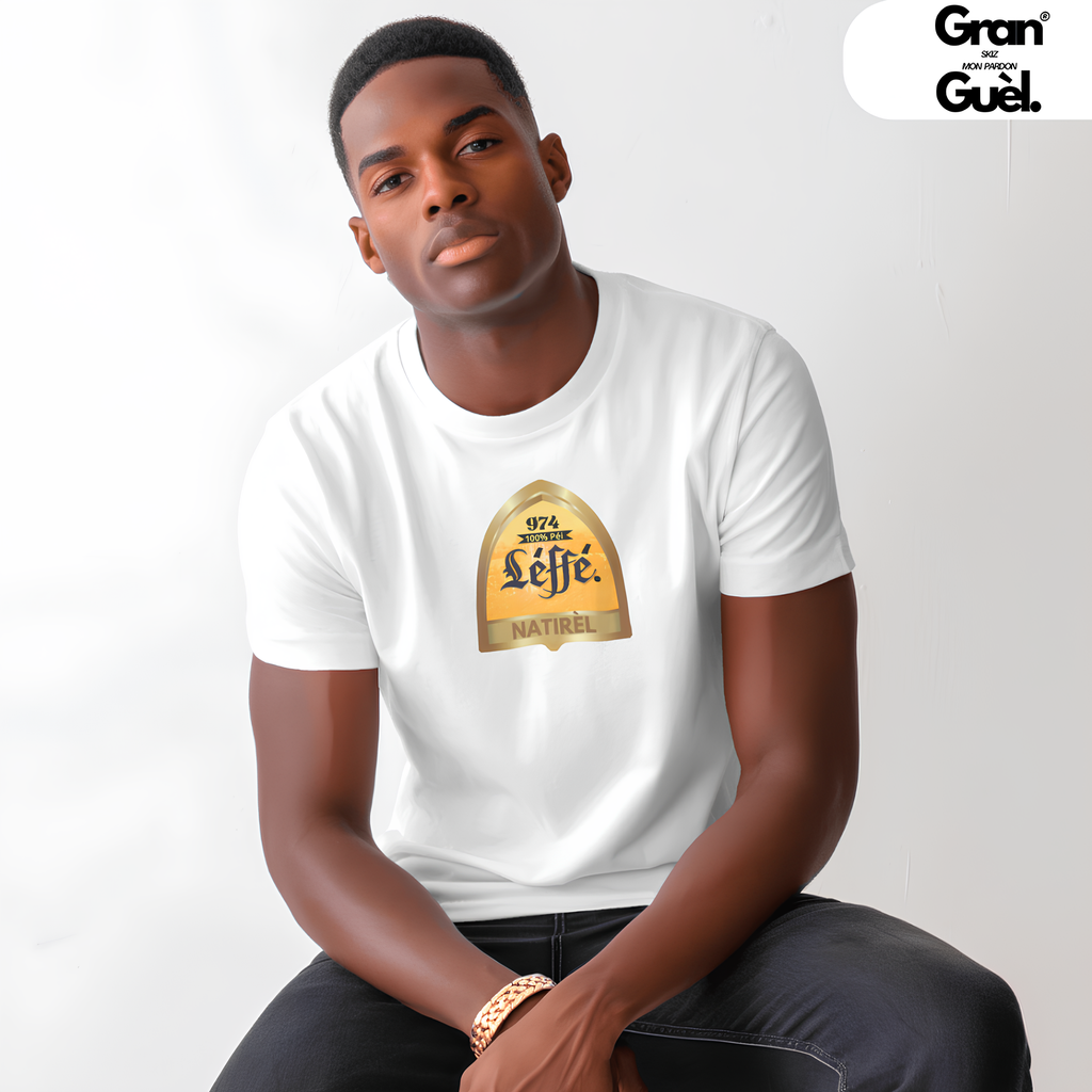 GG - KRÉOL TOUCH - T-Shirt unisexe - Imprimé "LÉFFÉ"