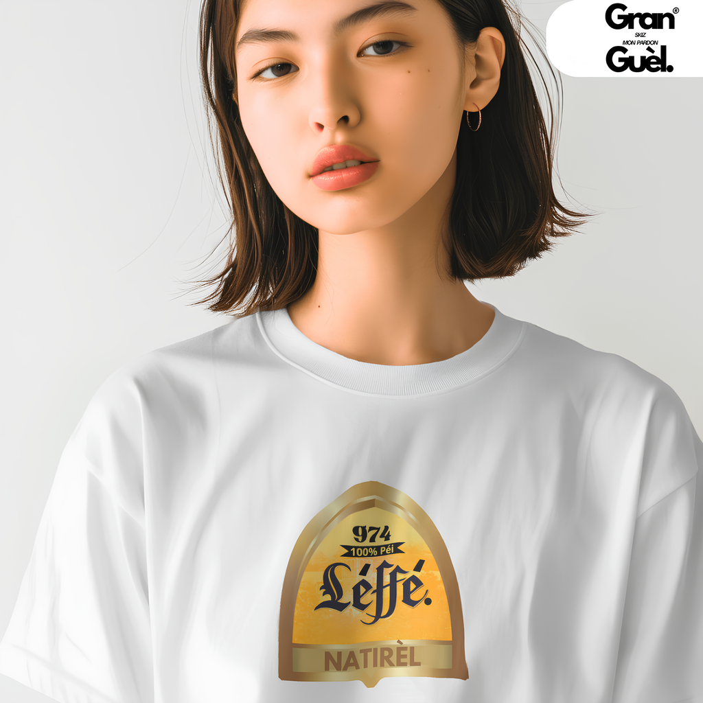 GG - KRÉOL TOUCH - T-Shirt unisexe - Imprimé "LÉFFÉ"