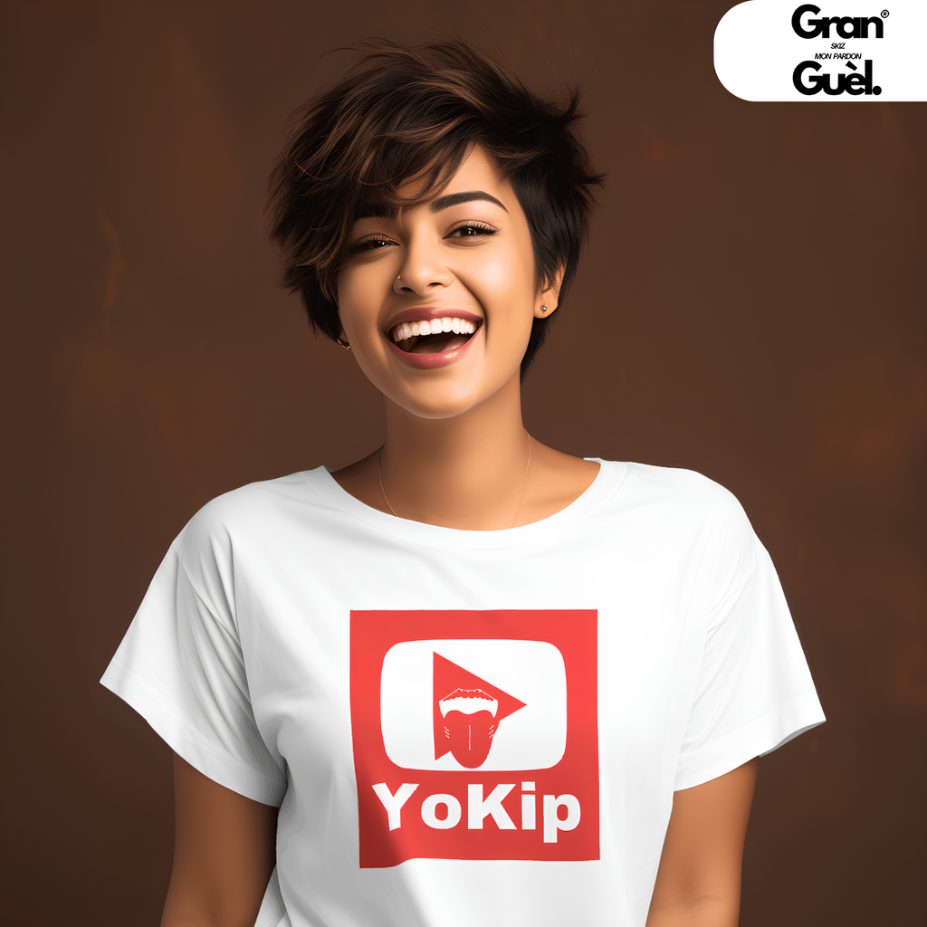 GG - KRÉOL TOUCH - T-Shirt unisexe - Imprimé "YOKIP"