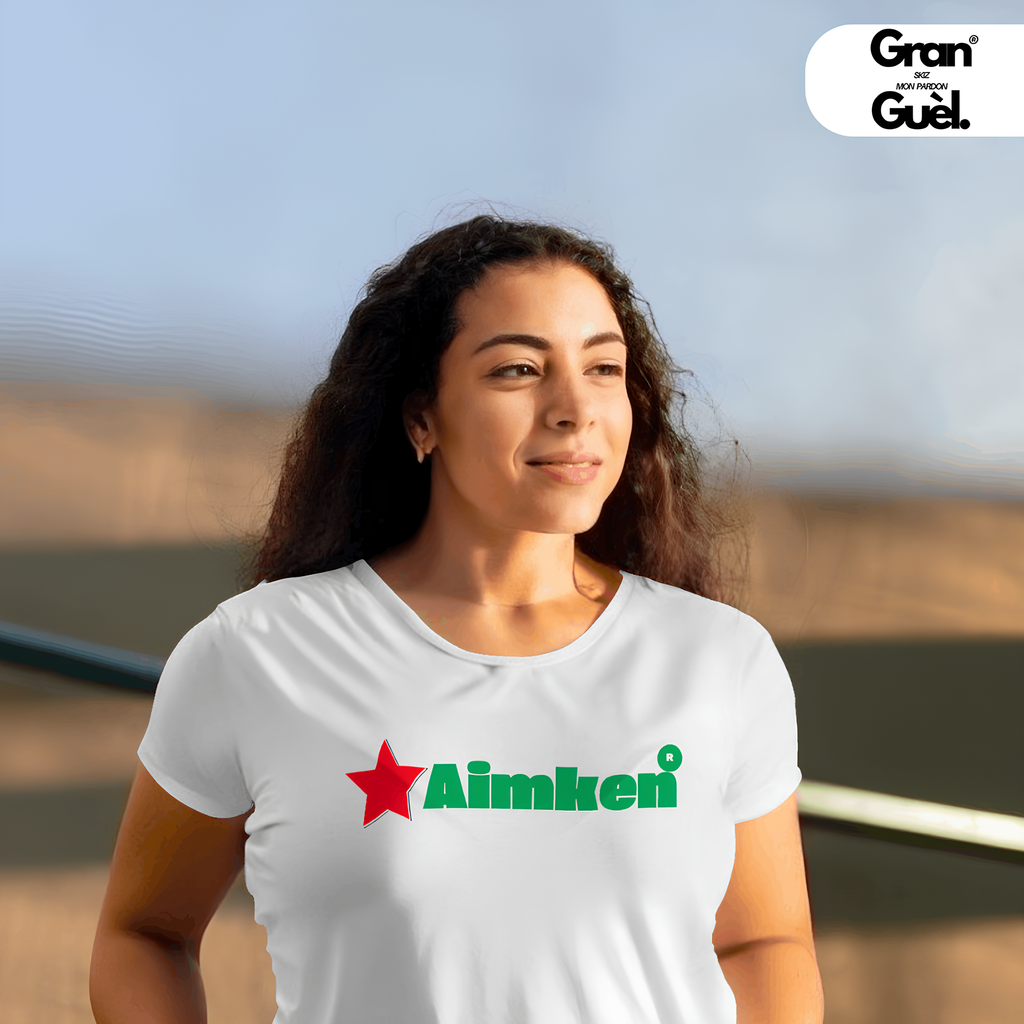 GG - KRÉOL TOUCH - T-Shirt unisexe - Imprimé "AIMKEN"