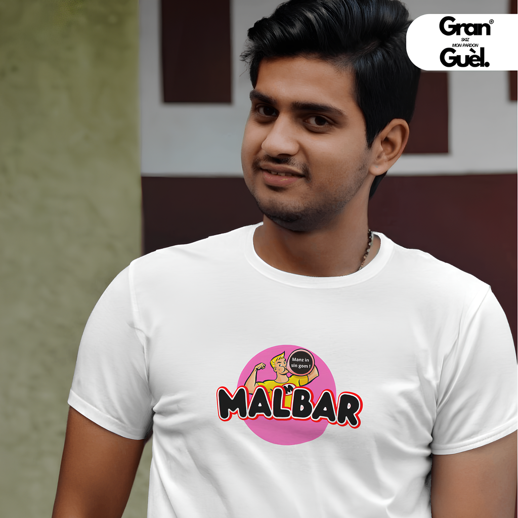 GG - 100% MALBAR - T-Shirt unisexe - Imprimé "MALBAR"