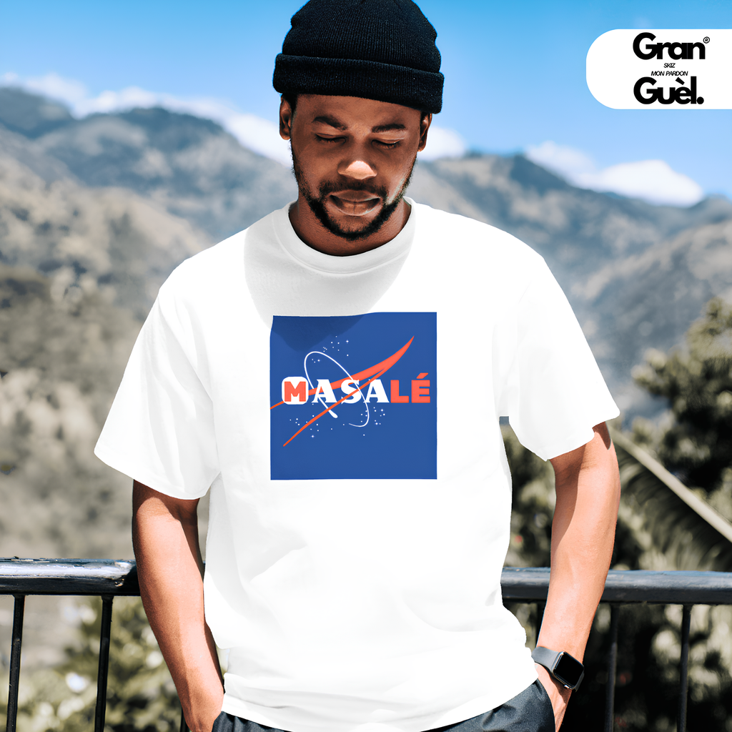 GG - KRÉOL TOUCH - T-Shirt unisexe - Imprimé "MASALA"