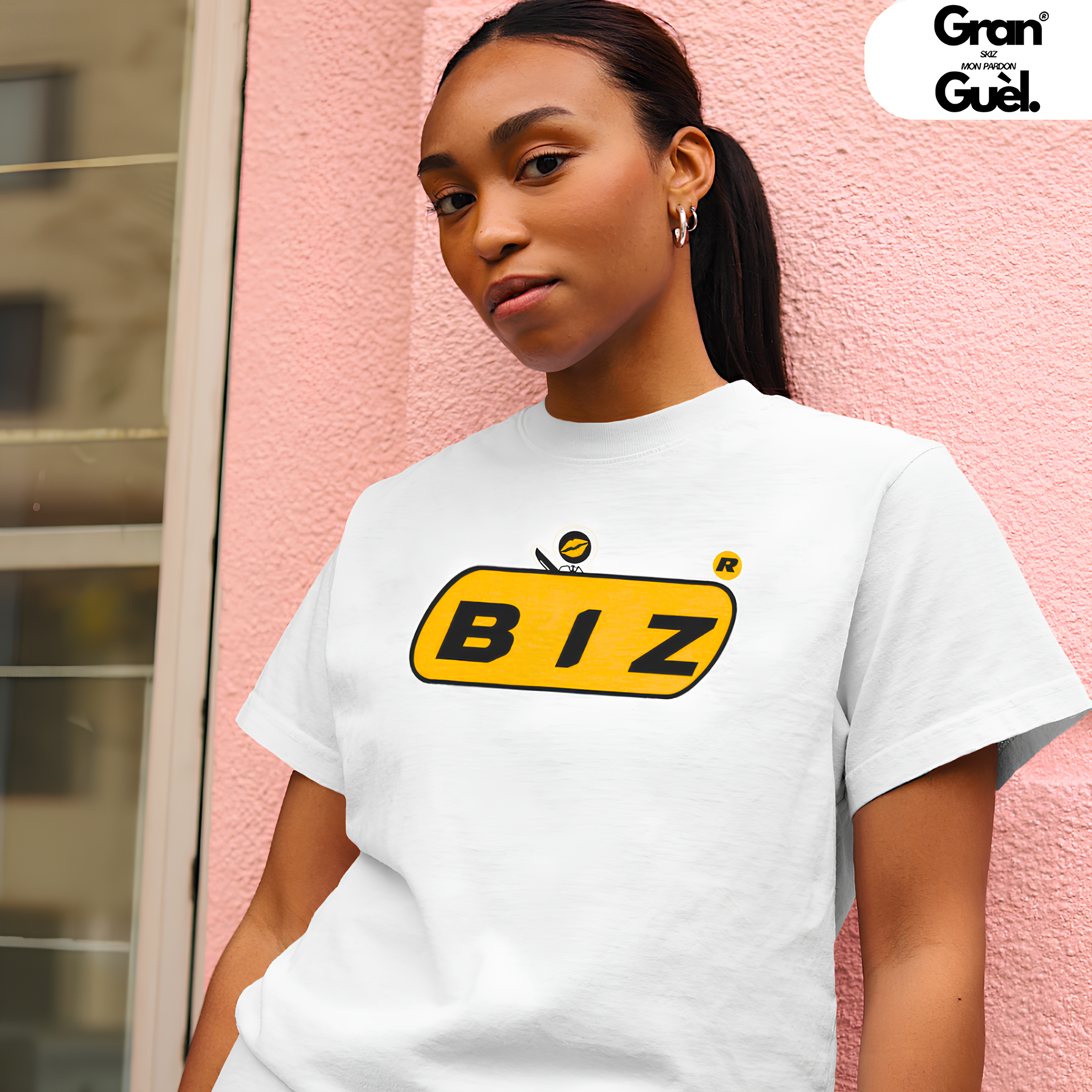 GG - KRÉOL OTOP - T-Shirt Unisexe - Imprimé "BIZ"