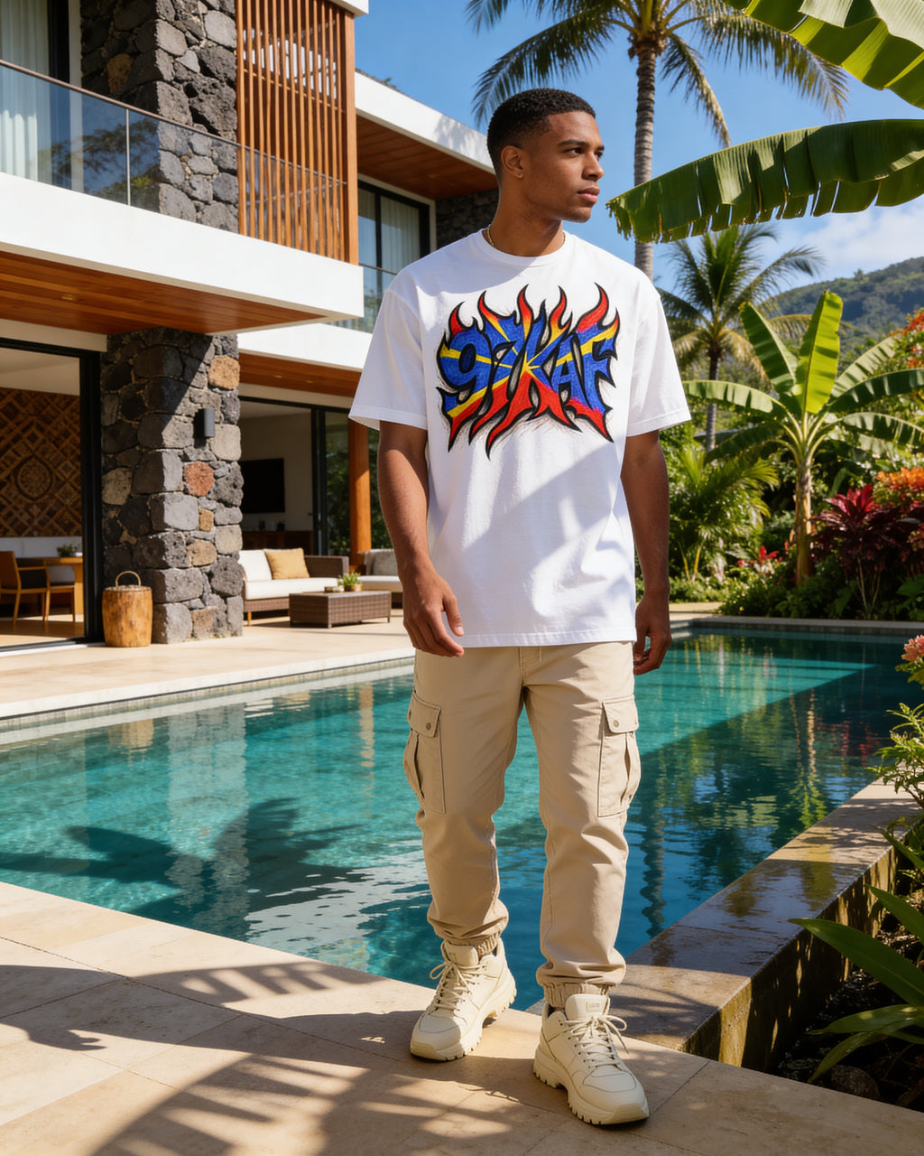 GRAN GUÈL - 100%  La Réunion - T-Shirt unisexe - "97KAF"