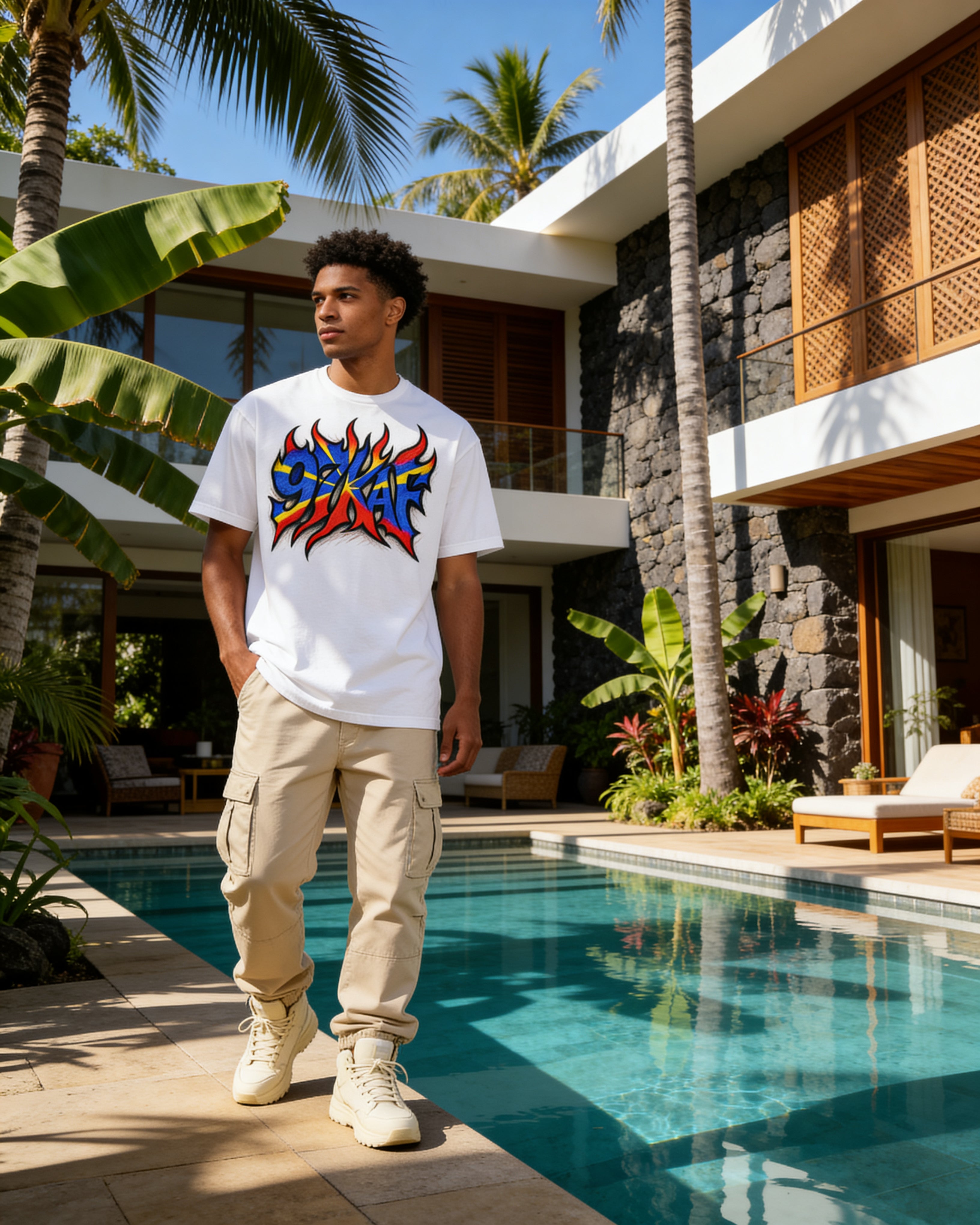 GRAN GUÈL - 100%  La Réunion - T-Shirt unisexe - "97KAF"