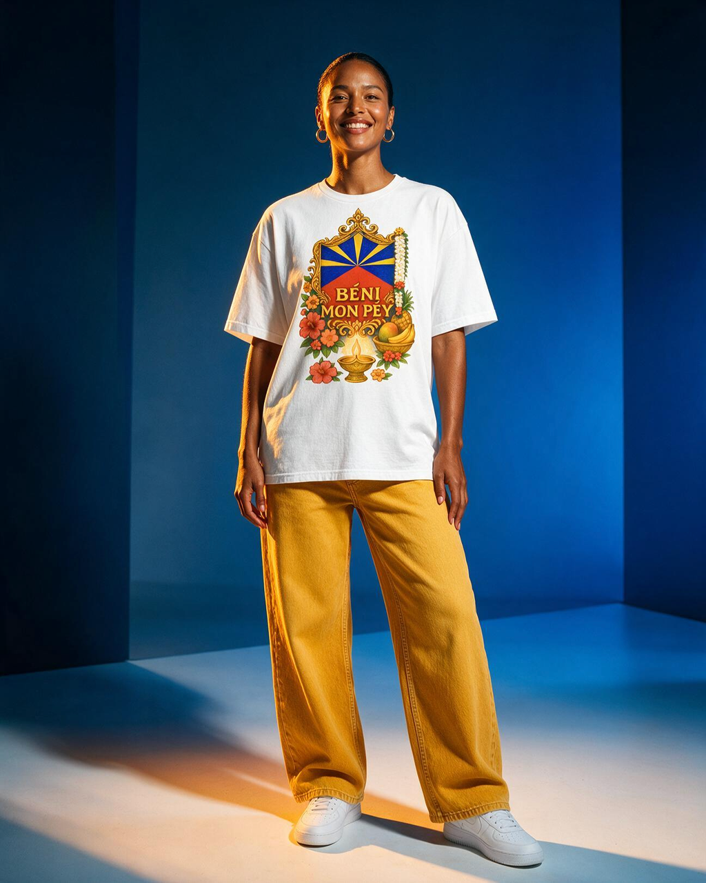 GRAN GUÈL - 100%  La Réunion - T-Shirt unisexe - "BÉNI MON PÉY"