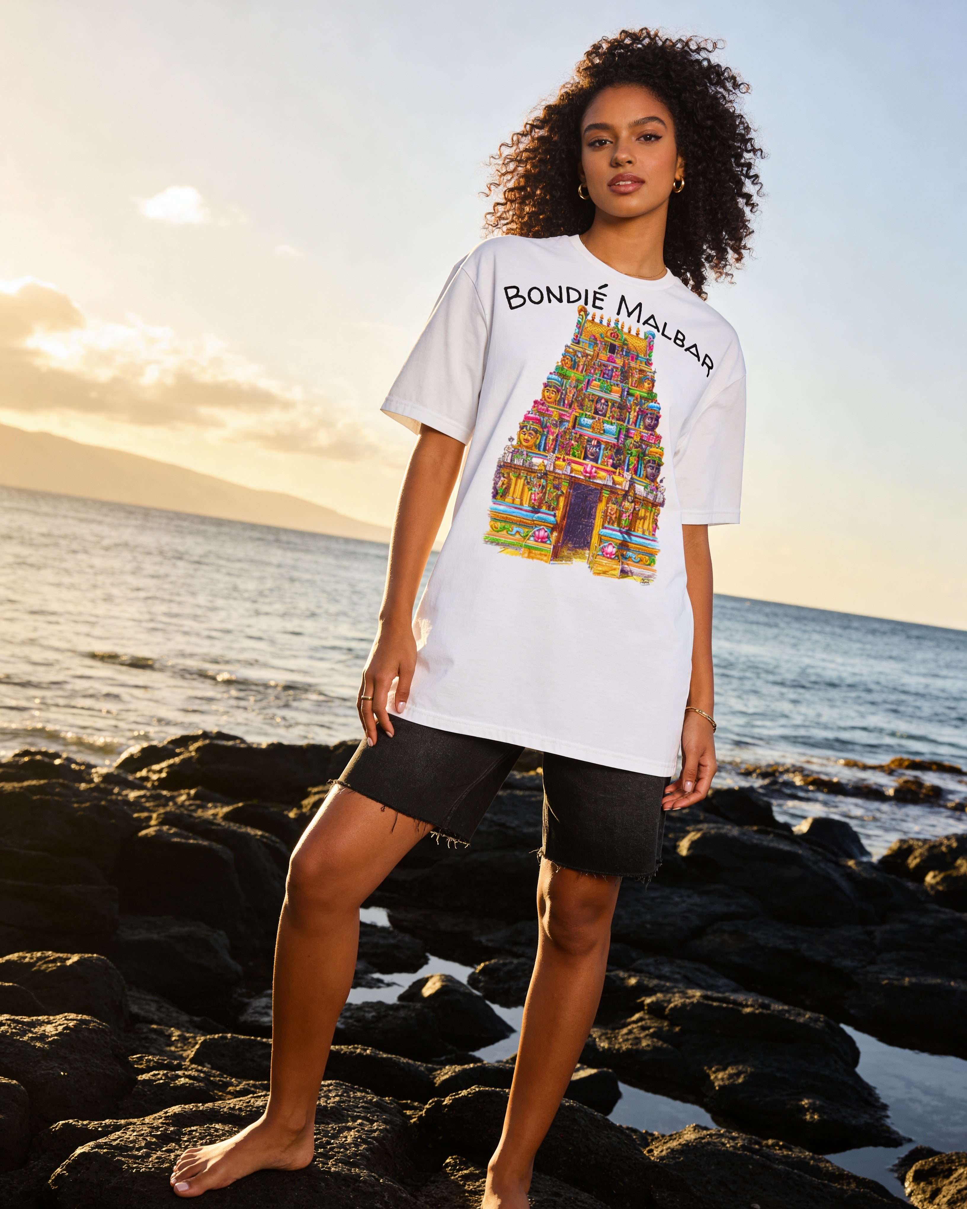 GRAN GUÈL - 100%  La Réunion - T-Shirt unisexe - "BONDIÉ MALBAR"
