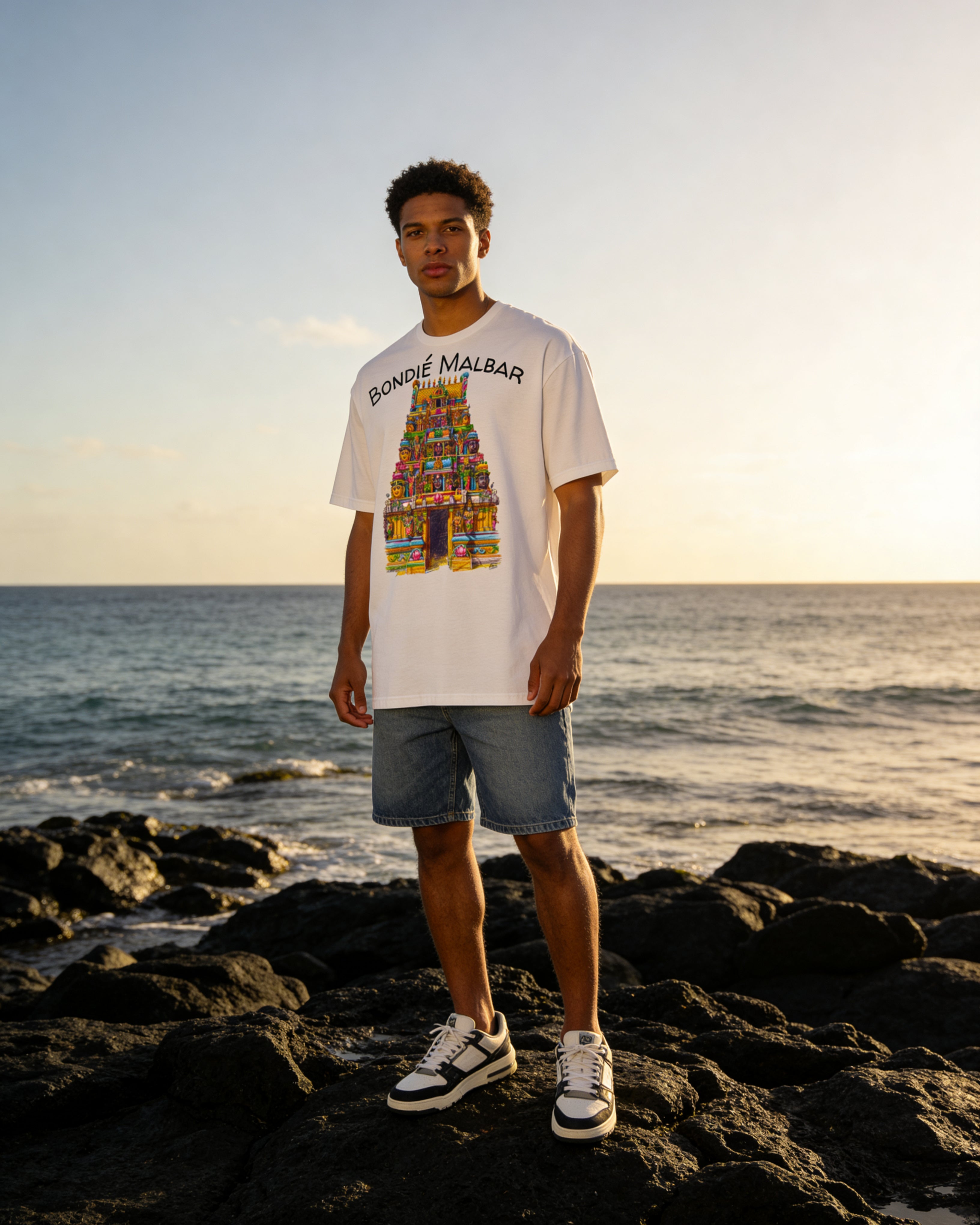GRAN GUÈL - 100%  La Réunion - T-Shirt unisexe - "BONDIÉ MALBAR"